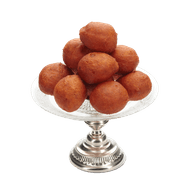 Oliebol naturel Foto van Oliebol naturel