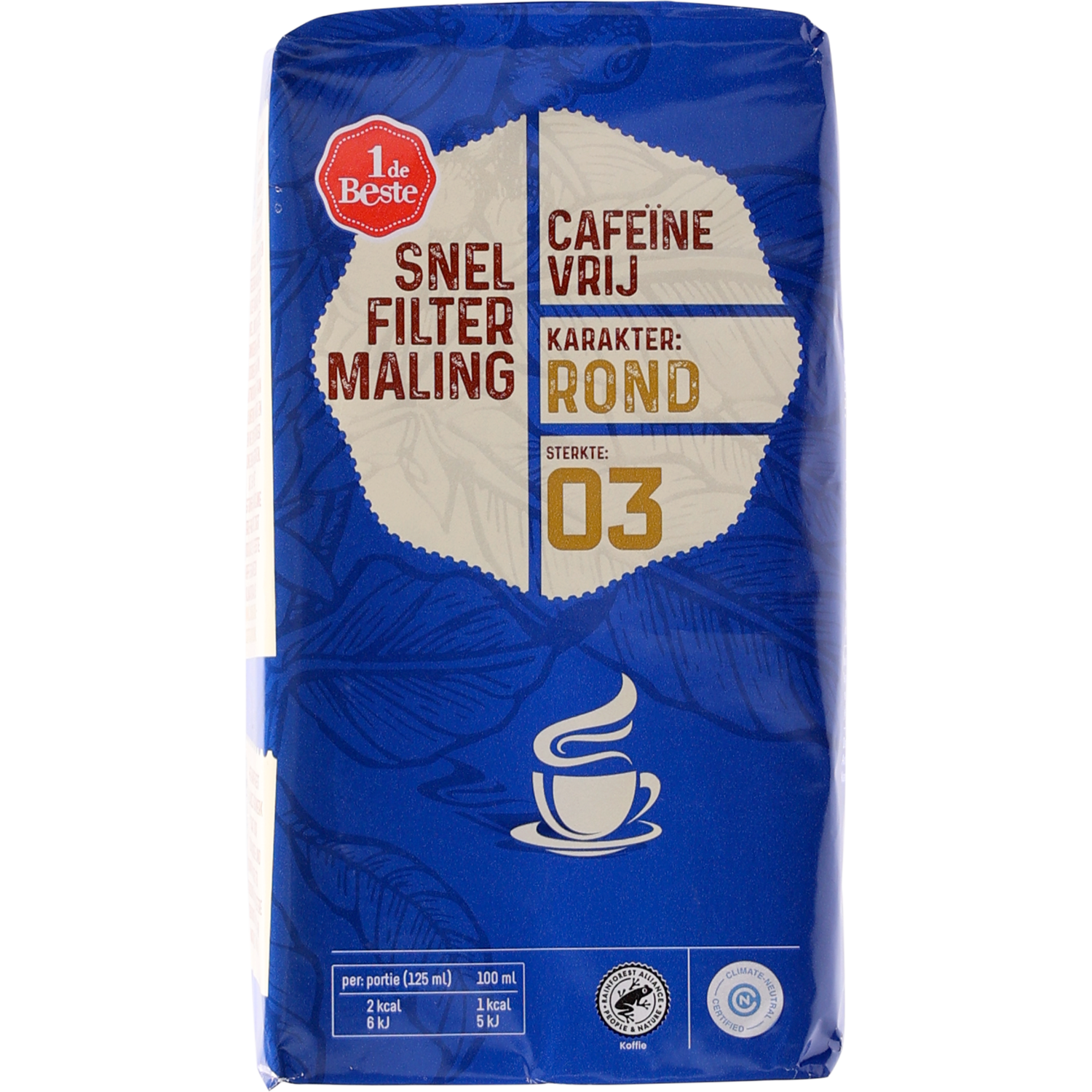 1 de Beste Filterkoffie caffeinevrij