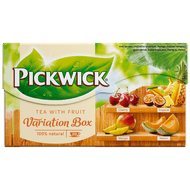 Pickwick Fruit Variatie Oranje fruit thee Foto van Pickwick Fruit Variatie Oranje fruit thee