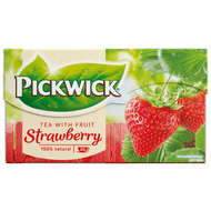 Pickwick Aardbei fruit thee Foto van Pickwick Aardbei fruit thee