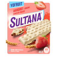 Foto van Sultana Yofruit aardbei 4x2 stuks