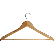 Foto van Houten kledinghangers Diverse kleuren