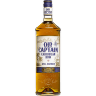 Foto van Old Captain Rum bruin