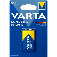 Foto van Varta Batterij 9 volt longlife power
