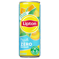 Foto van Lipton Ice tea peach zero sugar
