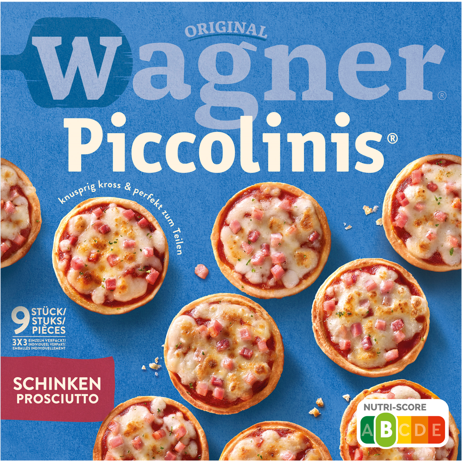 Wagner Piccolinis prosciutto 9 stuks