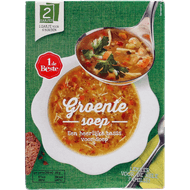 1 de Beste Groentesoep dubbelpak Foto van 1 de Beste Groentesoep dubbelpak
