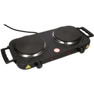 Foto van Elektrische duo kookplaat