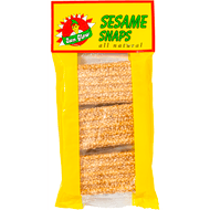 Sun glow Sesam snaps krokant Foto van Sun glow Sesam snaps krokant