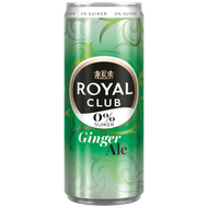 Royal Club Ginger ale 0% Foto van Royal Club Ginger ale 0%