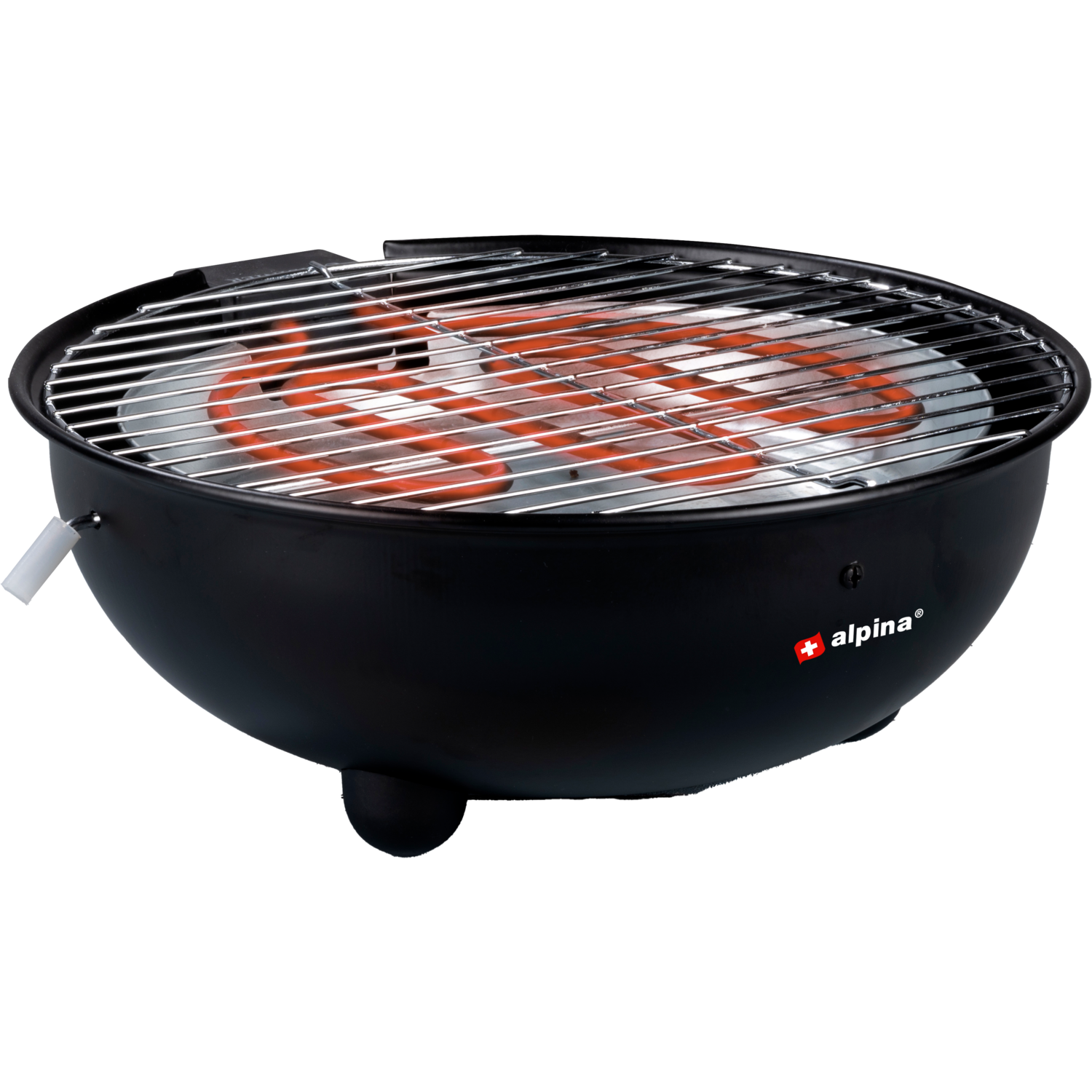 Alpina elektrische tafelbarbecue