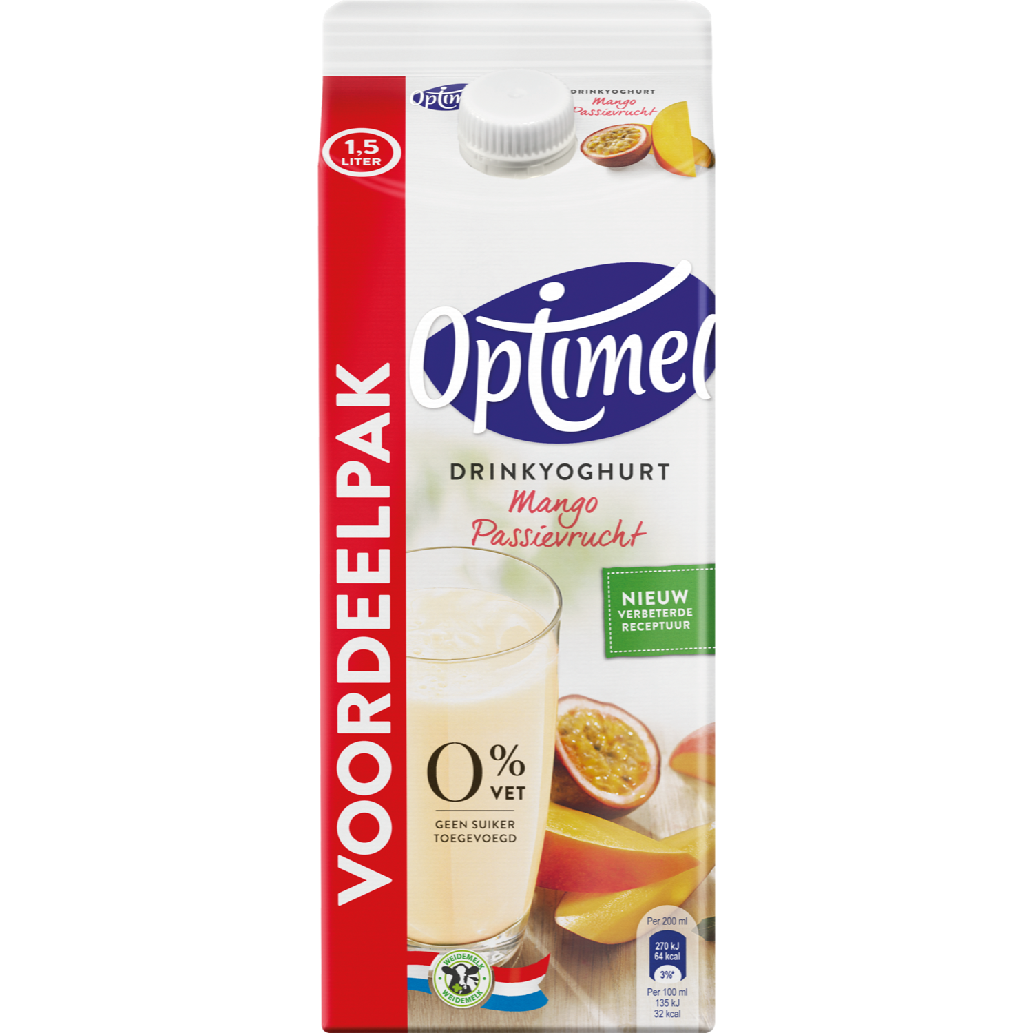 Optimel Drinkyoghurt mango passievrucht