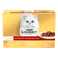Gourmet Gold fijne hapjes in saus 12 stuks Foto van Gourmet Gold fijne hapjes in saus 12 stuks