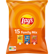 Foto van Lay's Family mix 3 smaken 15 zakjes