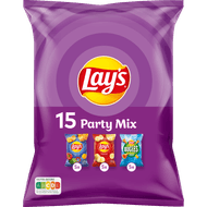 Foto van Lay's Party mix 3 smaken 15 zakjes