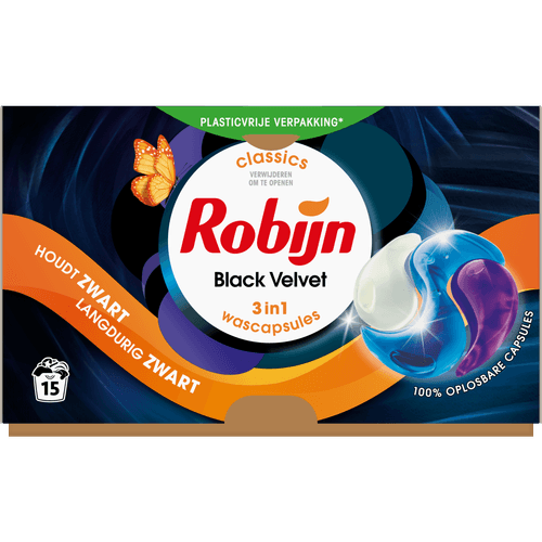 Robijn Wascapsules 3-in1 Black