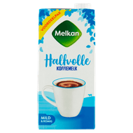 Melkan Koffiemelk halfvol Foto van Melkan Koffiemelk halfvol