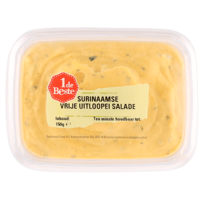 1 de Beste Surinaamse vrije uitloopei salade
