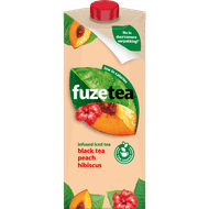 Fuze tea Black tea Perzik hibiscus Foto van Fuze tea Black tea Perzik hibiscus