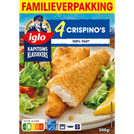 Iglo Kapiteins Klassiekers Crispino 4 stuks Foto van Iglo Kapiteins Klassiekers Crispino 4 stuks