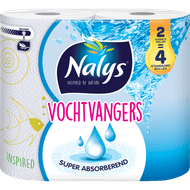 Nalys Vochtvangers dubbelrol 2 is 4 Foto van Nalys Vochtvangers dubbelrol 2 is 4