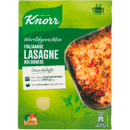 Knorr Wereldgerecht lasagne bolognese Foto van Knorr Wereldgerecht lasagne bolognese