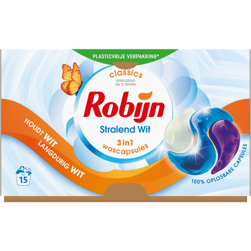 Robijn Wascapsules 3-in-1 Stralend