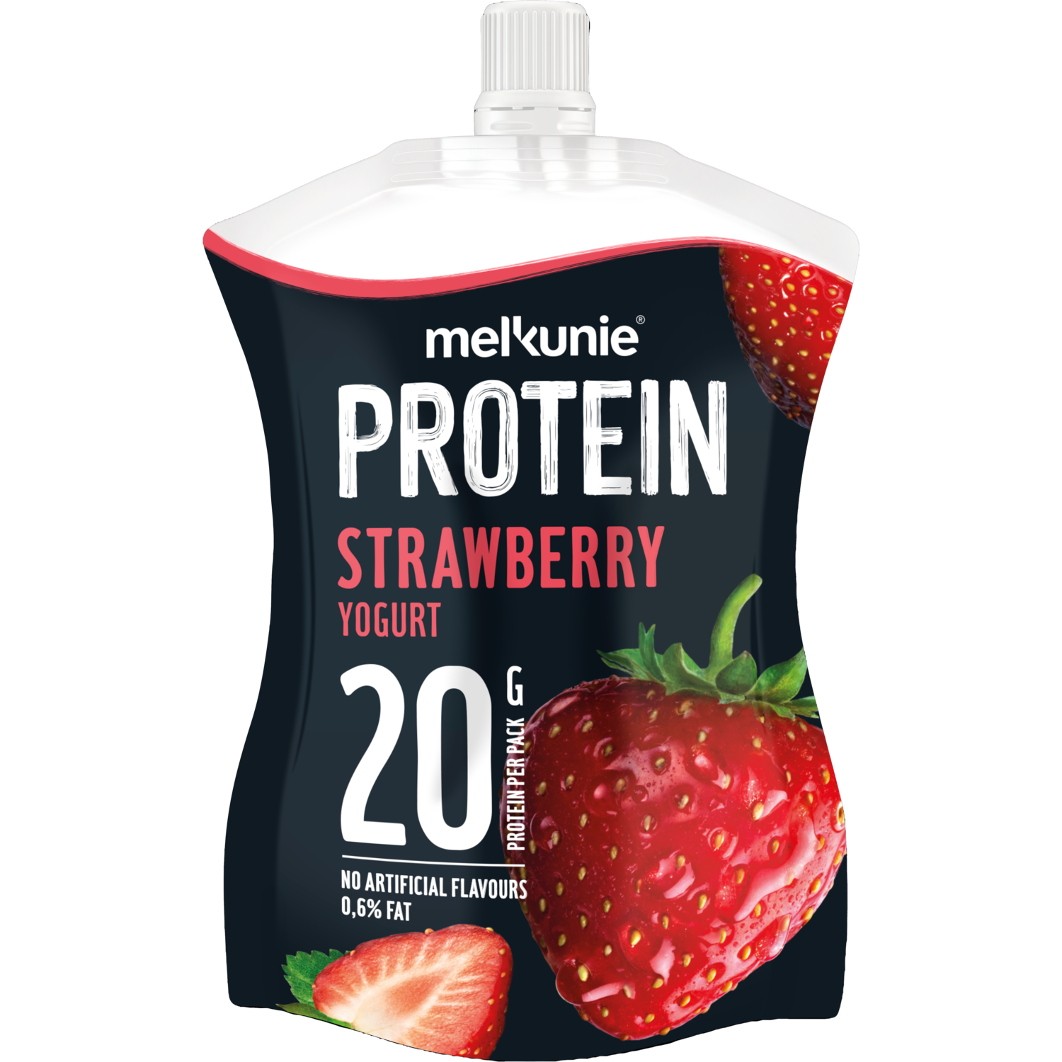 Melkunie Protein kwark aardbei