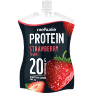 Melkunie Protein kwark aardbei Foto van Melkunie Protein kwark aardbei