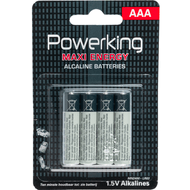 Foto van Powerking Alkaline batterijen AAA