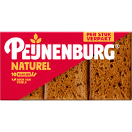 Foto van Peijnenburg Ontbijtkoek naturel portieverpakking