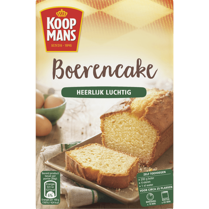 Koopmans Boerencake mix
