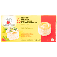 MAITRA PATISSIER Pasteibakjes 6 st. Foto van MAITRA PATISSIER Pasteibakjes 6 st.