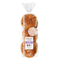 Bakker van der Akker Rozijnen krentenbollen Foto van Bakker van der Akker Rozijnen krentenbollen