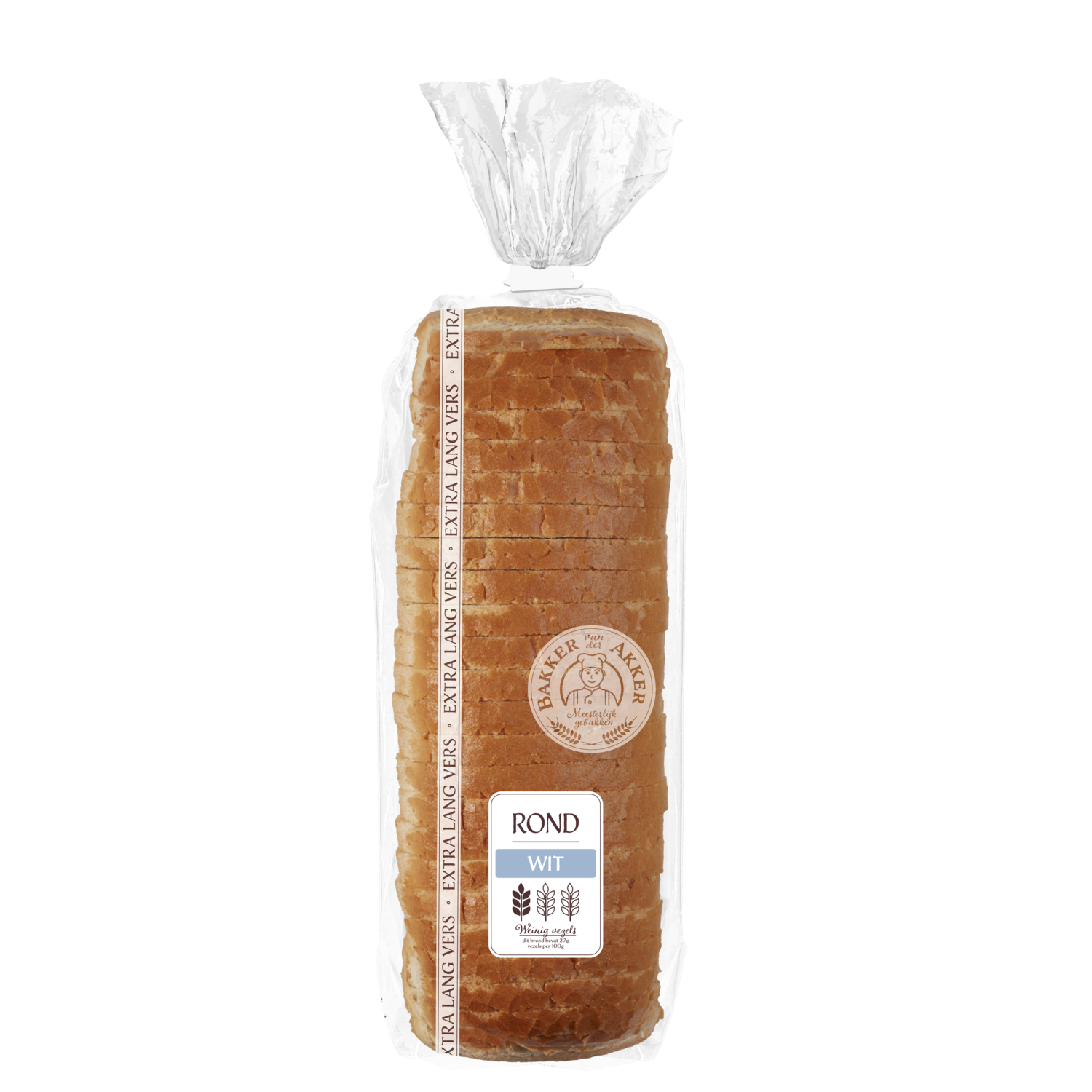 Bakker van der Akker Rond wit heel