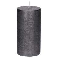 Rustiek kaars metallic 13 cm Foto van Rustiek kaars metallic 13 cm