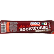 Unox Gelderse rookworst magnetron Foto van Unox Gelderse rookworst magnetron