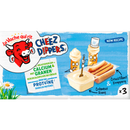 Foto van La Vache Qui Rit Cheez dippers promo pack 3 stuks