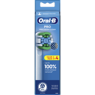 Oral-B Opzetborstels precision clean 4 stuks Foto van Oral-B Opzetborstels precision clean 4 stuks