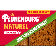 Peijnenburg Ontbijtkoek naturel portieverpakking Foto van Peijnenburg Ontbijtkoek naturel portieverpakking