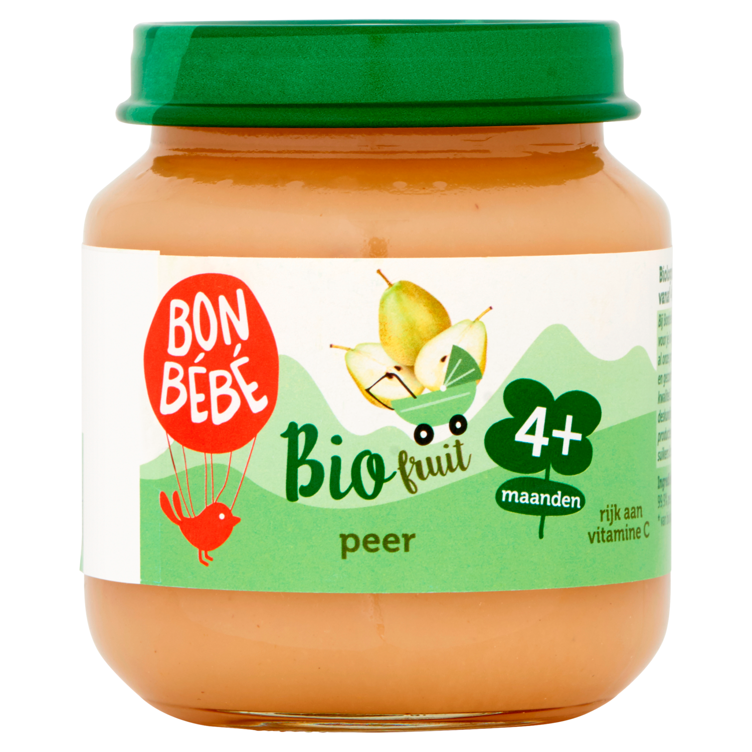 Bonbébé Biofruit 4+ maanden peer