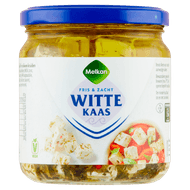 Melkan Kaasblokjes 45+ in olie Foto van Melkan Kaasblokjes 45+ in olie