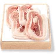 Speklap alm naturel 4 st. Foto van Speklap alm naturel 4 st.