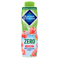Karvan Cevitam Limonadesiroop aardbei 0% Foto van Karvan Cevitam Limonadesiroop aardbei 0%
