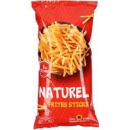 1 de Beste Chips frites sticks naturel Foto van 1 de Beste Chips frites sticks naturel
