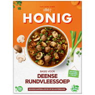 Honig Deense rundvleessoep Foto van Honig Deense rundvleessoep