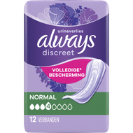 Always Discreet verband urineverlies normal Foto van Always Discreet verband urineverlies normal