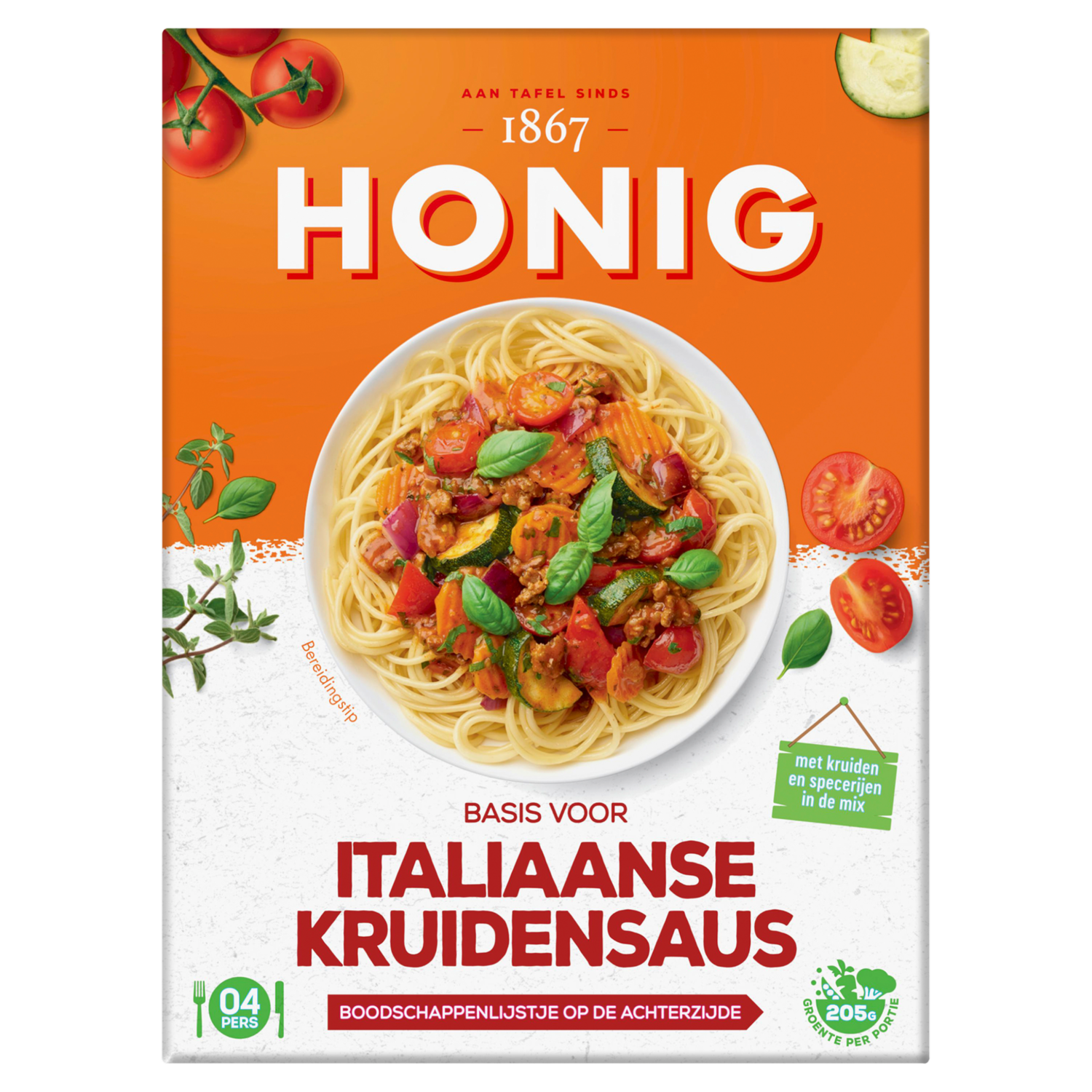 Honig Kruidenmix italiaanse kruidensaus