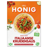 Honig Kruidenmix italiaanse kruidensaus Foto van Honig Kruidenmix italiaanse kruidensaus