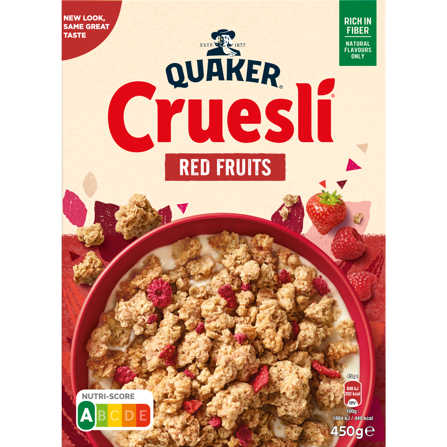 Quaker Cruesli Roodfruit